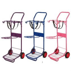 Sadelvogn sort metal