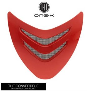 One K Glossy red front Convertible 