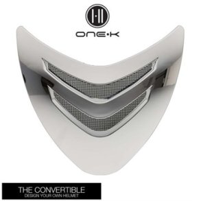 One K Silver Chrome front Convertible 