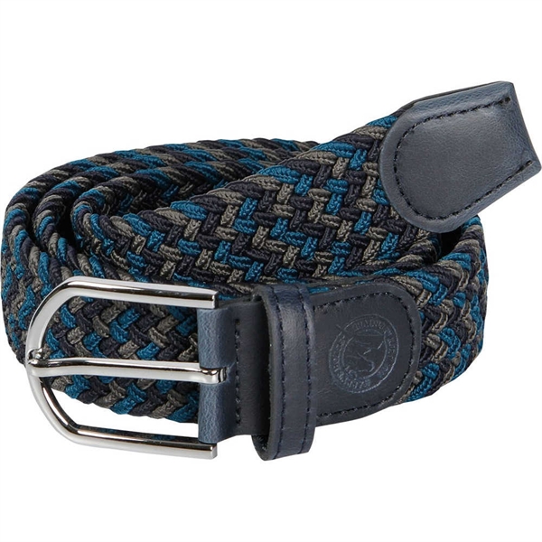 Elastik bælte Navy/Grå 70 cm