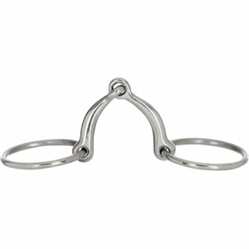 HG Anur RS kurvet trensebid 14 mm 10,5cm