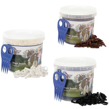 Man elastiker silicone i spand Sort