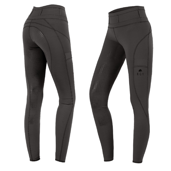 ELT Ride tights Hanna med full grip Grå 36