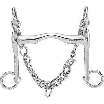 Royal Steel Kandarbid lange stænger 12,5 cm