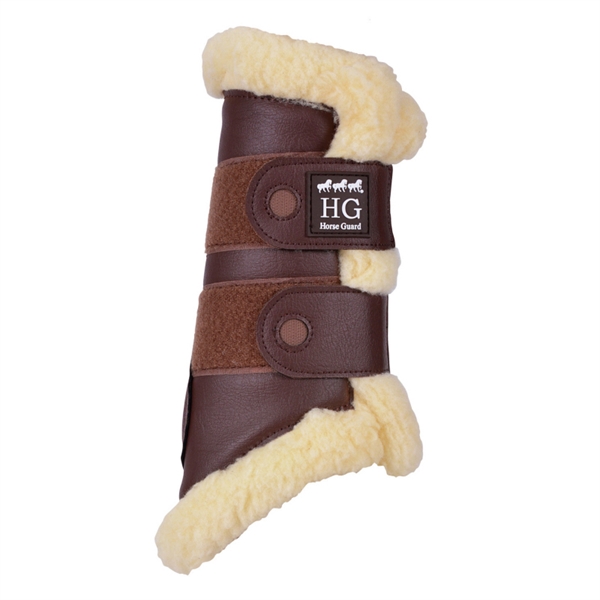 Horseguard dressur gamascher med lam XL