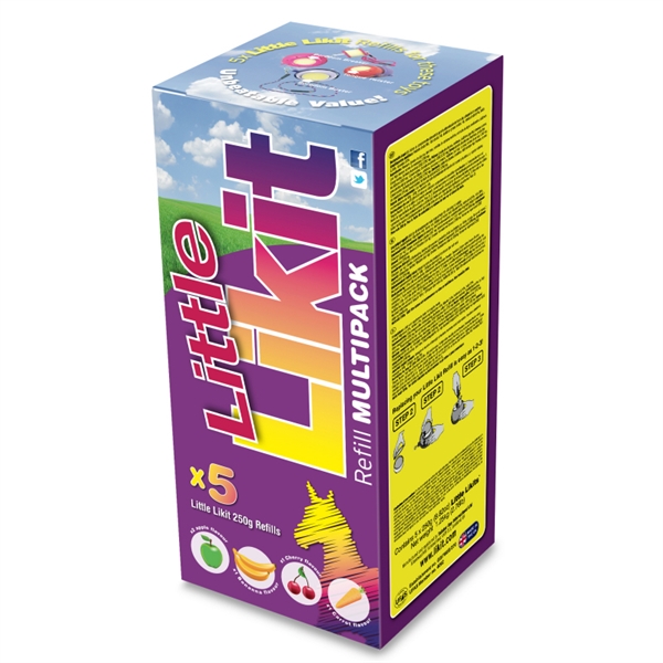 LIKIT MULTIPACK, 5 X 250 G